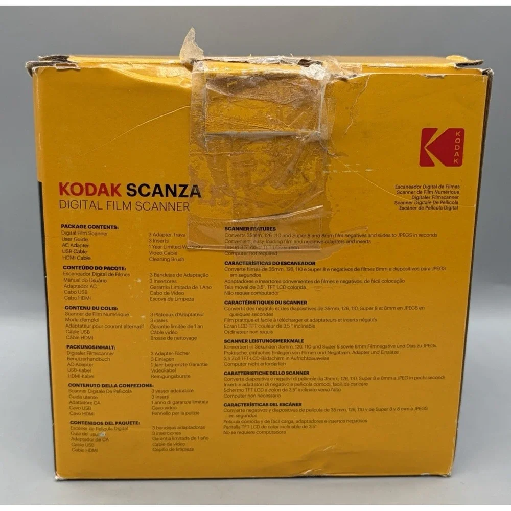Kodak include scanner
